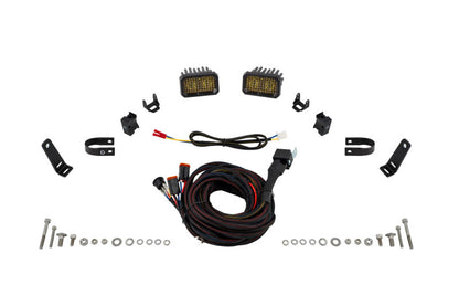 Diode Dynamics Stage Series 1 1/4 In Roll Bar Chase Light Kit SSC2 Pro - Yellow (Pair) DD7729 DD7729 Photo - Primary