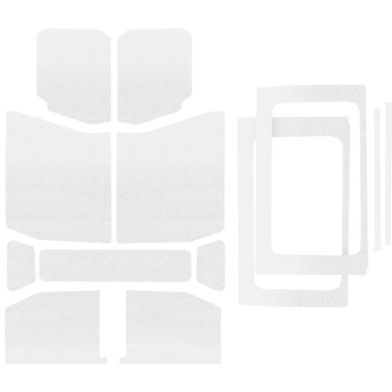 DEI 2018-Up Jeep Wrangler JL 4-Door Headliner Complete Kit 13-pc - White 50180 50180 Photo - Primary