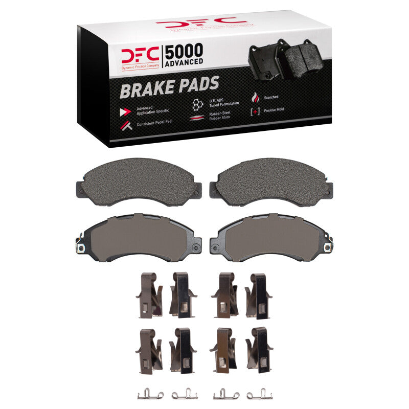 DFC DFC 5000 Advanced Semi Met Brake Pads Brakes, Rotors & Pads Brake Pads - OE main image