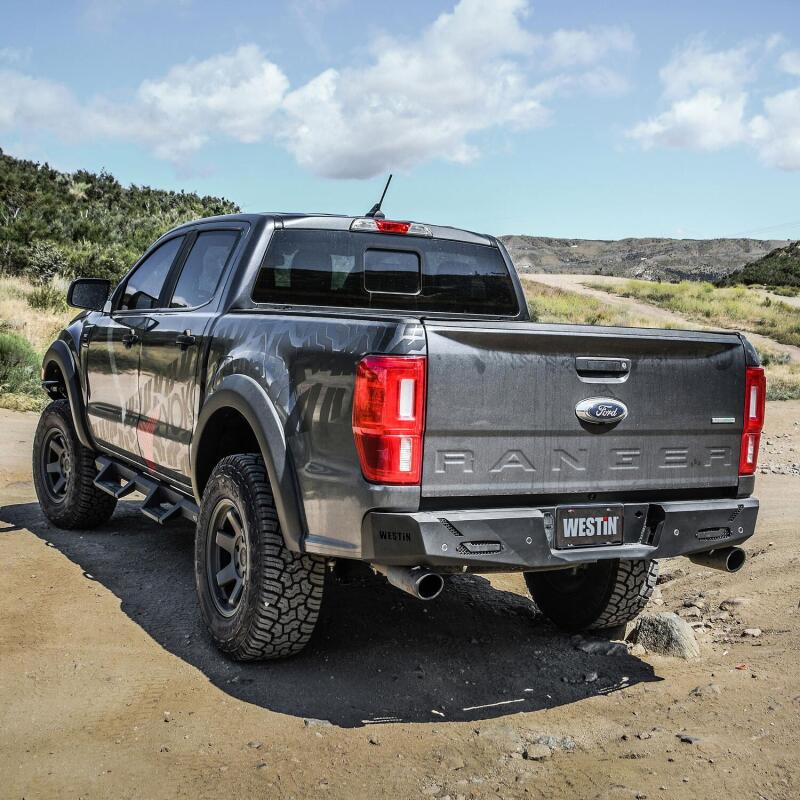 Westin 19-20 Ford Ranger Pro-Series Rear Bumper - Textured Black 58-421085 58-421085 Photo - Mounted