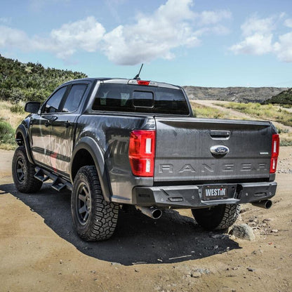 Westin 19-20 Ford Ranger Pro-Series Rear Bumper - Textured Black 58-421085 58-421085 Photo - Mounted