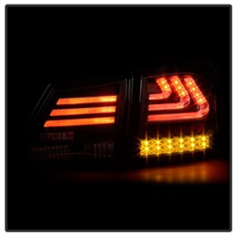 Spyder 07-11 Lexus GS 350 LED Tail Lights Black ALT-YD-LGS06-LED-BK 5082596 5082596 Photo - Unmounted
