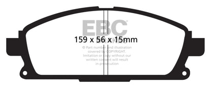 EBC Disc Brake Pad Set UD855 Photo - Primary