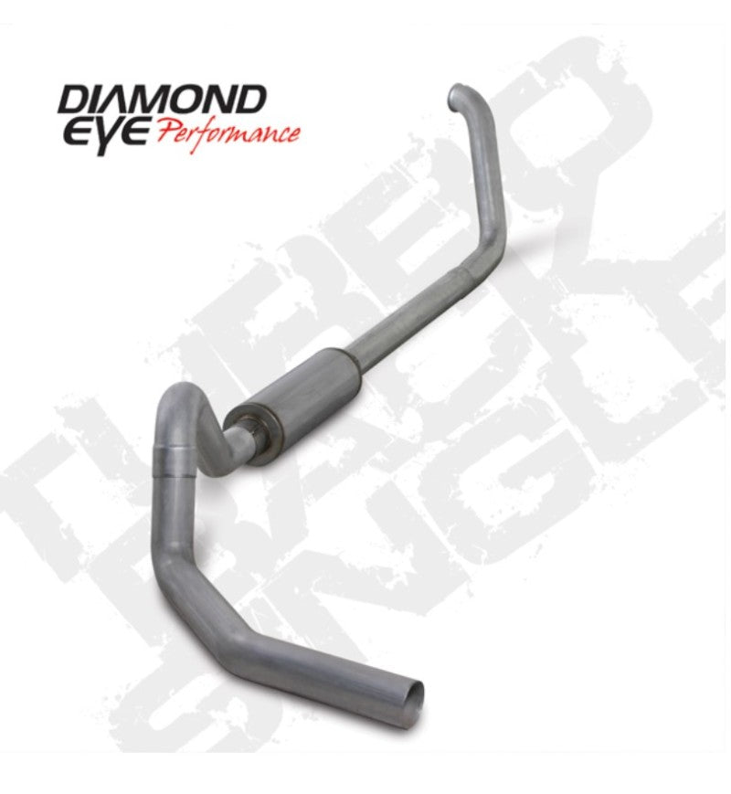 Diamond Eye Performance Diamond Eye KIT 4in TB SGL AL: 00-03 FORD 7.3L F240/F350 CandC K4327A