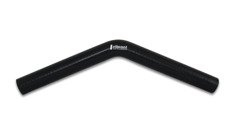 Vibrant 45 Degree Elbow, 4 Ply 1.25" I.D. x 8.00" Leg Length - Black 2969 Photo - Primary