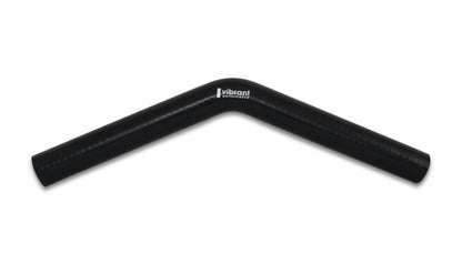 Vibrant 45 Degree Elbow, 4 Ply 1.25" I.D. x 8.00" Leg Length - Black 2969 Photo - Primary