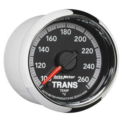 Autometer Gauge, Trans Temp, 2 1/16", 100-260 Deg. F, Stepper Motor, Ram Gen 4 8558 User 5