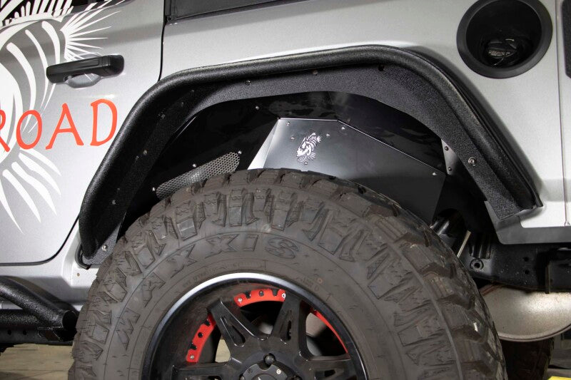 Fishbone Offroad 2018+ Jeep Wrangler JL Rear Pair Aluminum - Black Powdercoat FB33130R FB33130R Photo - lifestyle view