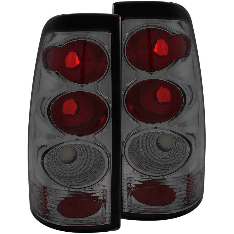 Anzo 1999-2002 Chevrolet Silverado 1500 Taillights Smoke 211161 Photo - Primary