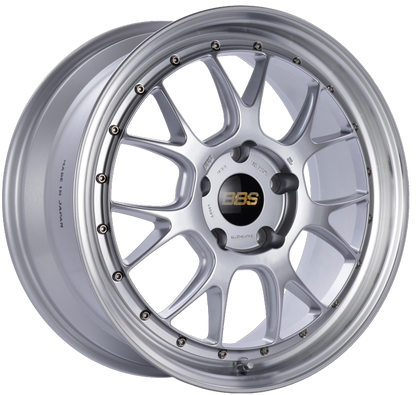 BBS LM-R 19x8.5 5x130 ET55 CB71.6 Diamond Silver Center Diamond Cut Lip Wheel LM309DSPK LM309DSPK Photo - Primary