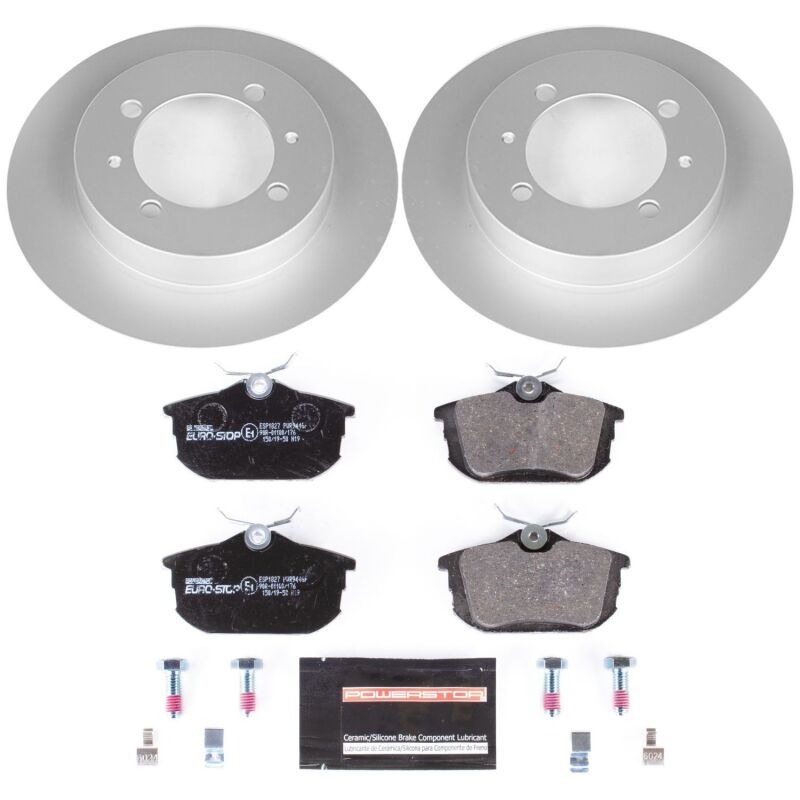 PowerStop Power Stop 00-04 Volvo S40 Rear Euro-Stop Brake Kit ESK913 ESK913 Photo - Primary