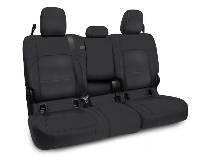PRP Seats PRP 2020+ Jeep Gladiator JT Rear Bench Cover with Leather Interior - All Black B056-02 B056-02 Photo - Primary