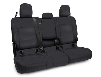 PRP Seats PRP 2020+ Jeep Gladiator JT Rear Bench Cover with Leather Interior - All Black B056-02 B056-02 Photo - Primary