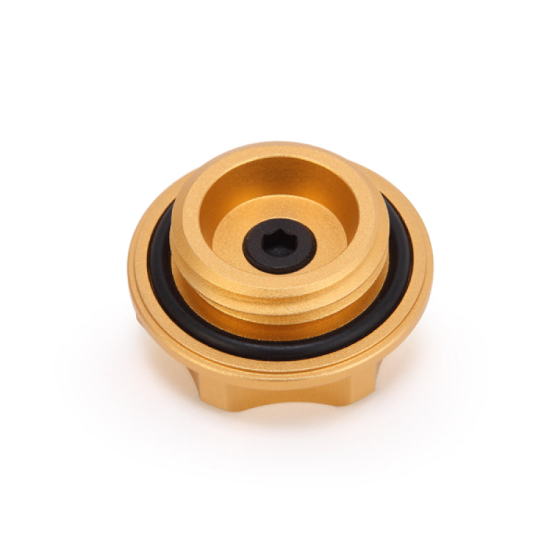 Mishimoto Limited Edition Gold Oil Filler Cap - Subaru MMOFC-SUB-GD User 3