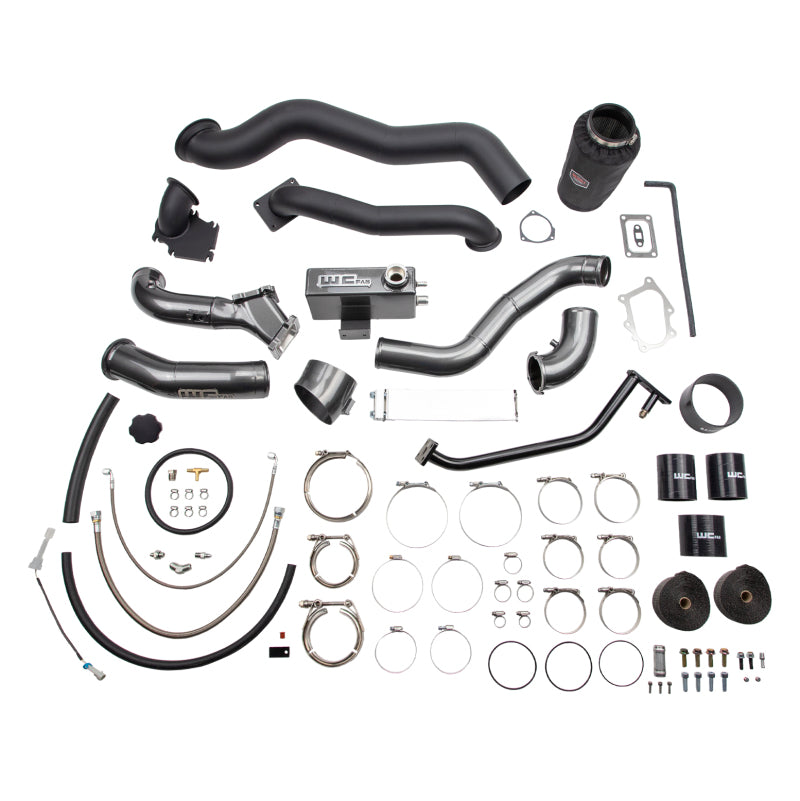 Wehrli 01-04 Chevrolet 6.6L LB7 Duramax S400 Twin Turbo Kit (No Turbo) - Gloss White WCF100570-GW