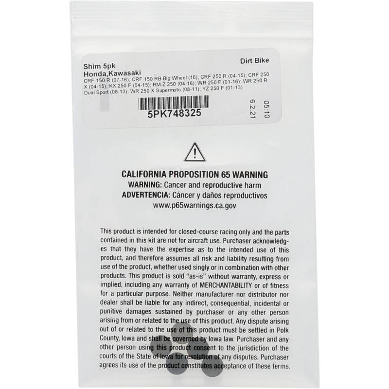 Hot Cams Shim Kits 5PK748325 5PK748325 Photo - Primary