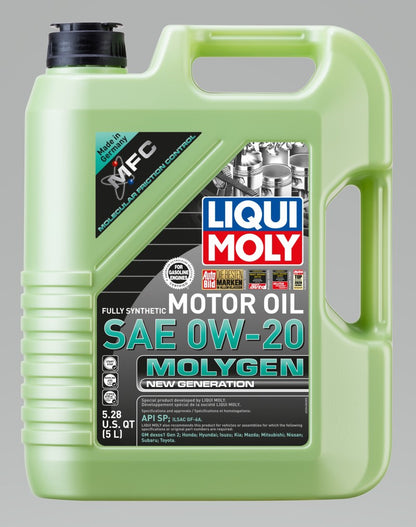 LIQUI MOLY 5L Molygen New Generation Motor Oil SAE 0W20 20438 20438 User 1