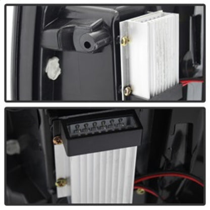 Spyder Ford F150 09-14 LED Tail Lights Black ALT-YD-FF15009-LED-BK 5008374 5008374 Photo - Unmounted