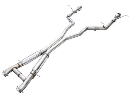 AWE Tuning 18-23 Dodge Durango SRT & Hellcat Track Edition Exhaust - Chrome Silver Tips 3020-32952 3020-32952 Photo - out of package