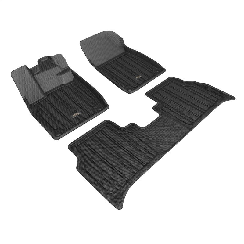 3D MAXpider 22-23 Volkswagen Id.4 Elitect Floor Mat- Black R1 R2 E1VW11901809 E1VW11901809 Photo - Primary