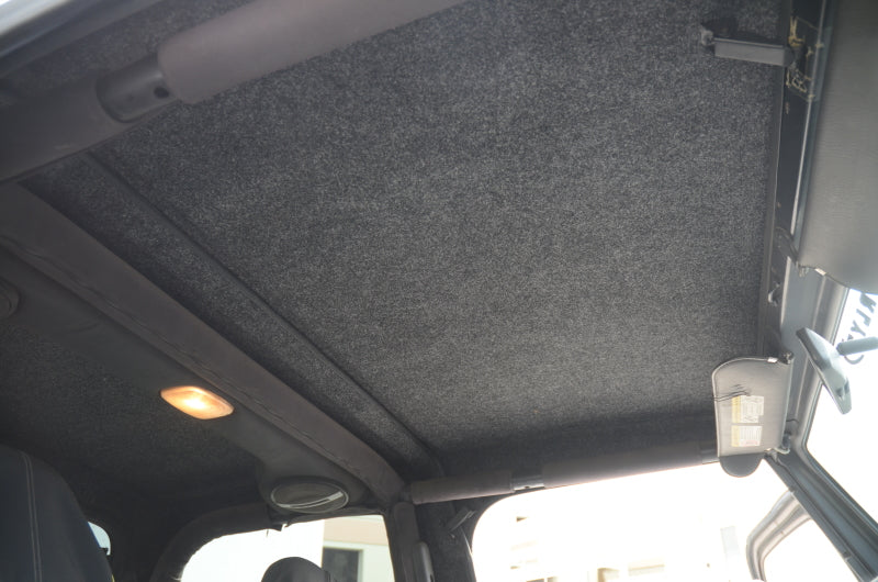 DV8 Offroad 07-18 Jeep Wrangler JK 2 Piece Fast Back Hard Top 4 Door - Black HT07FB42 HT07FB42 Photo - Mounted