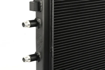 CSF 2014+ BMW M3/M4 (F8X) Front Mount Heat Exchanger w/Rock Guard - Black 8075V 8075V Photo - Close Up