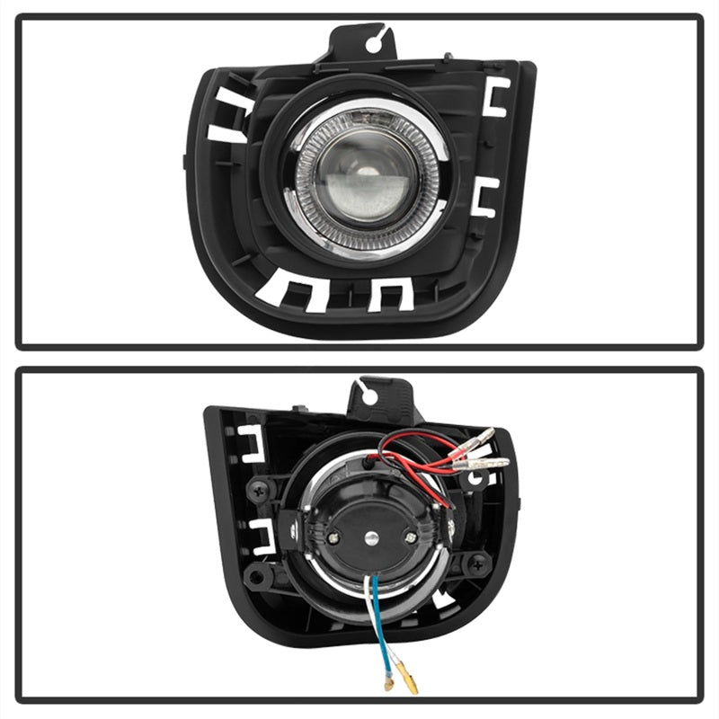Spyder Scion TC 2014-2016 Halo Projector Fog Lights w/Switch - Clear FL-P-STC2014-HL 5082701 5082701 Photo - Unmounted