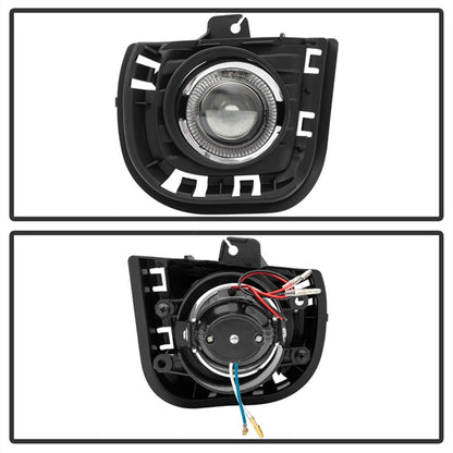 Spyder Scion TC 2014-2016 Halo Projector Fog Lights w/Switch - Clear FL-P-STC2014-HL 5082701 5082701 Photo - Unmounted