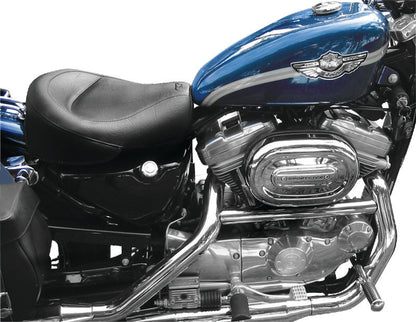 Mustang Motorcycle Mustang 82-03 Harley Sportster Wide Touring Solo Seat - Black 75759 75759 Photo - Primary