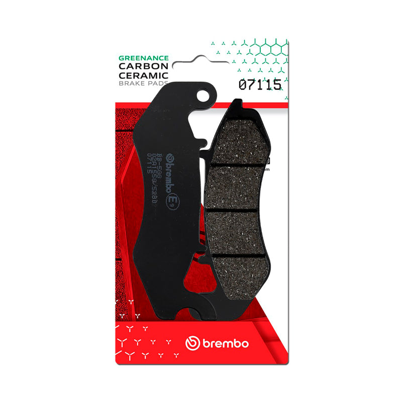Brembo OE Honda CRF/Keeway Logik/Keeway Superlight/Keeway Cityblade Carbon Ceramic Brake Pad - Front 07115 07115 User 1