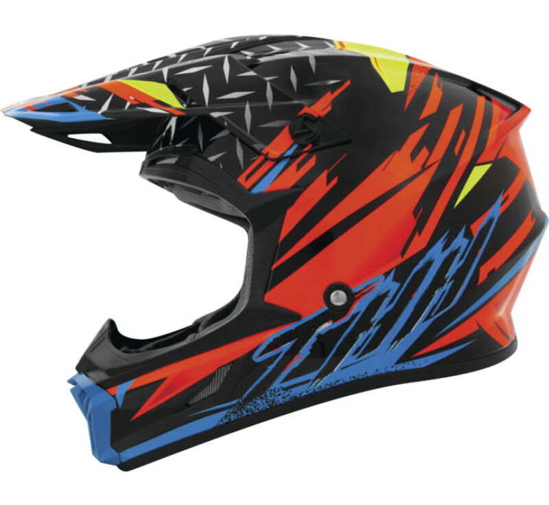 THH Helmets T710X Assault Blk/Org Xs 646180 646180 Photo - Primary