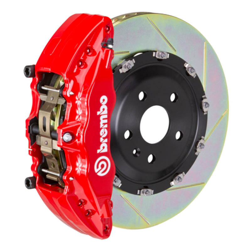 Brembo 14-18 1500 Sierra (w/ Alum Knuckles) Fr GT BBK 6Pis Cast 2pc 380x34 2pc Rtr Slot Type1-Red 1J2.9018A2 1J2.9018A2 Photo - Primary
