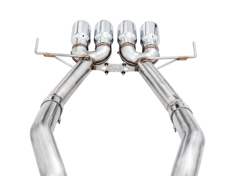 AWE Tuning 14-19 Chevy Corvette C7 Z06/ZR1 (w/o AFM) Track Edition Axle-Back Exhaust w/Chrome Tips 3020-42073 3020-42073 Photo - out of package