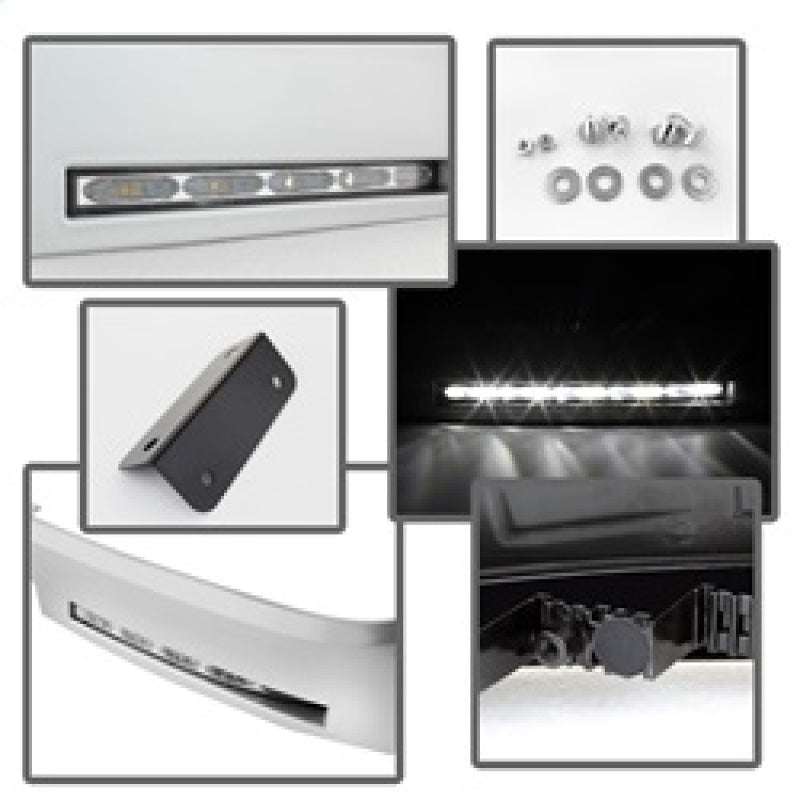 Spyder Toyota Tundra 07-13 Daytime LED Running Lights wo/switch Silver FL-DRL-TTU07-SIL 5077738 5077738 Photo - Unmounted