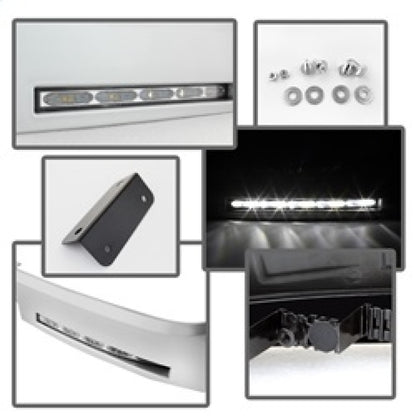 Spyder Toyota Tundra 07-13 Daytime LED Running Lights wo/switch Silver FL-DRL-TTU07-SIL 5077738 5077738 Photo - Unmounted