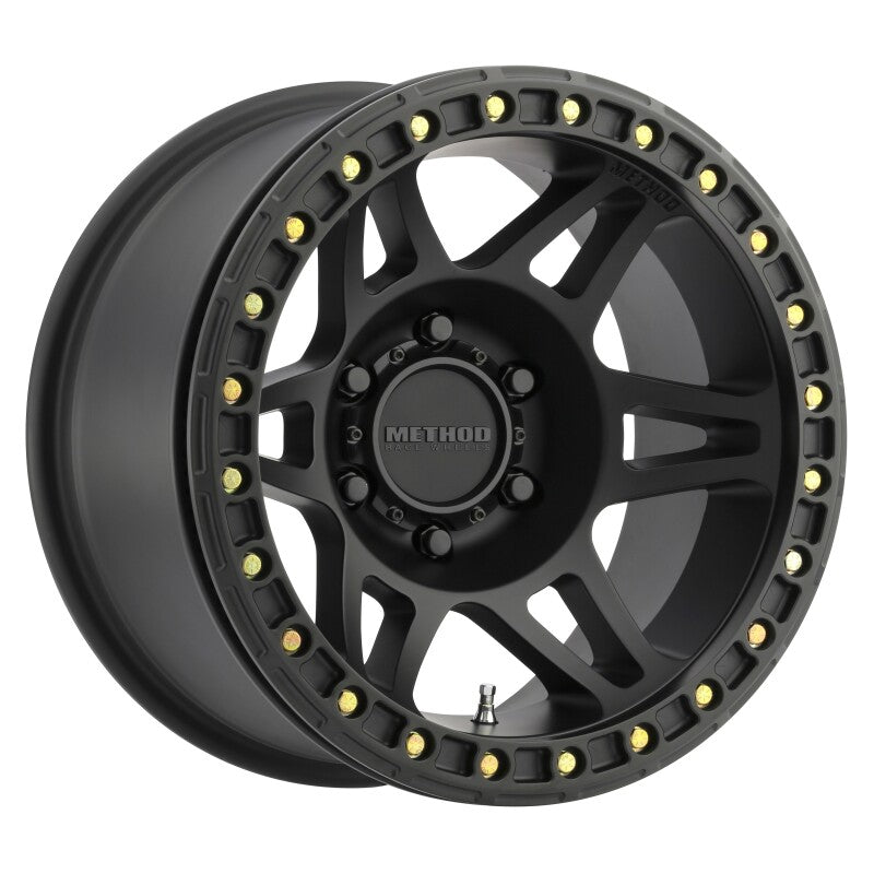 Method Race Wheels MR106 Beadlock Wheel Matte Black 17x9 -44 6x5.5 MR10679060544B Photo - Primary