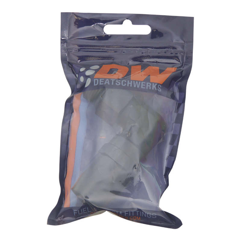 DeatschWerks 10AN ORB Female Swivel 90-Degree Hose End CPE - Anodized Matte Black 6-02-0829-B 6-02-0829-B Photo - lifestyle view