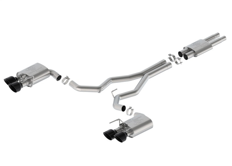 Ford Racing 2024 Mustang Dark Horse 5.0L Cat-Back Sport Active Exhaust - Black Tip M-5200-DHS M-5200-DHS Photo - Primary