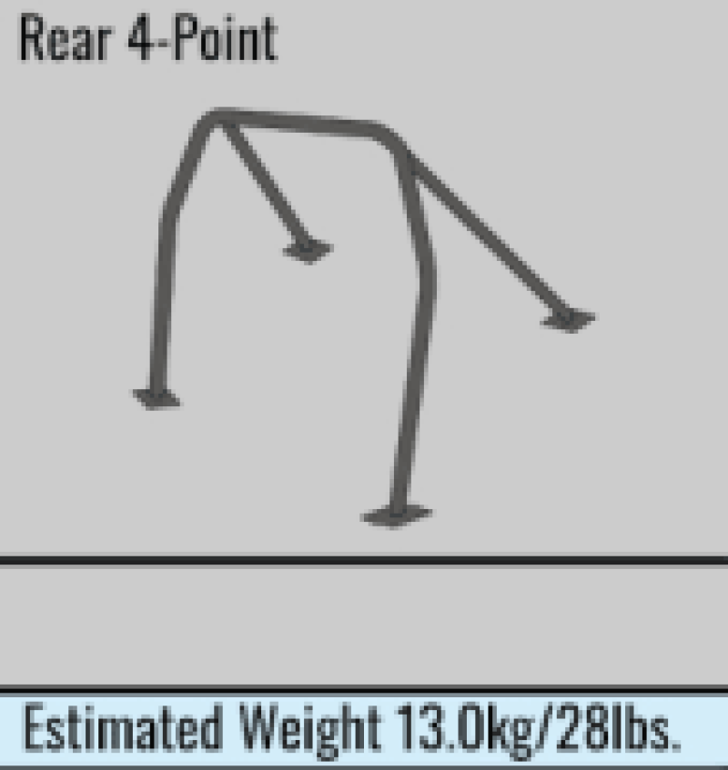 Cusco GDA B Impreza 2 Passenger 4P Roll Cage 40 Safety21 666 270 C20 User 1