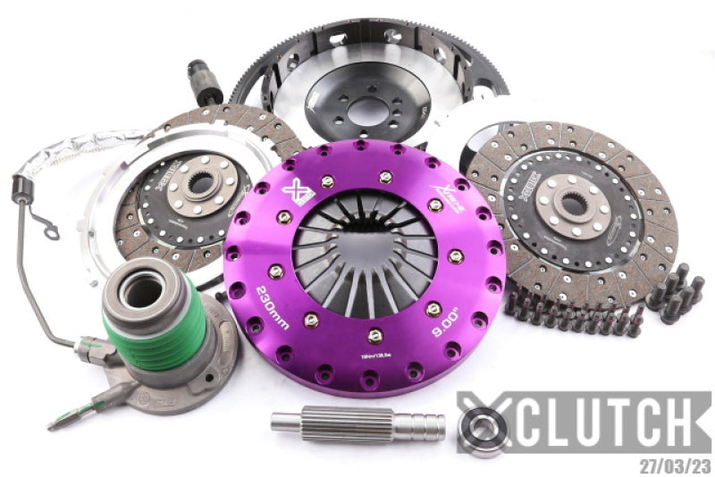 XCLUTCH XCL Clutch - 9in Twin Solid Organic Drivetrain Clutch Kits - Multi main image