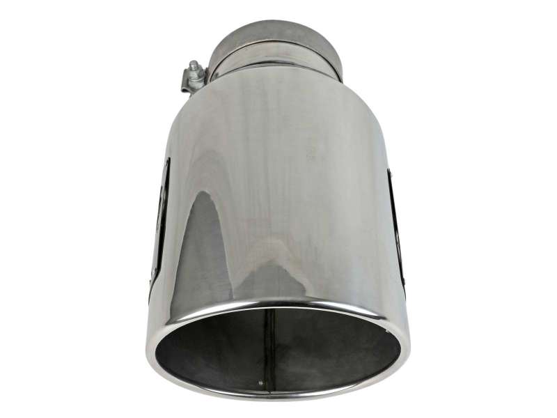 aFe Power Universal 5in Inlet 8in Outet MACH Force-XP Clamp-On Exhaust Tip - Polished 49T50801-P15 49T50801-P15 Photo - Unmounted