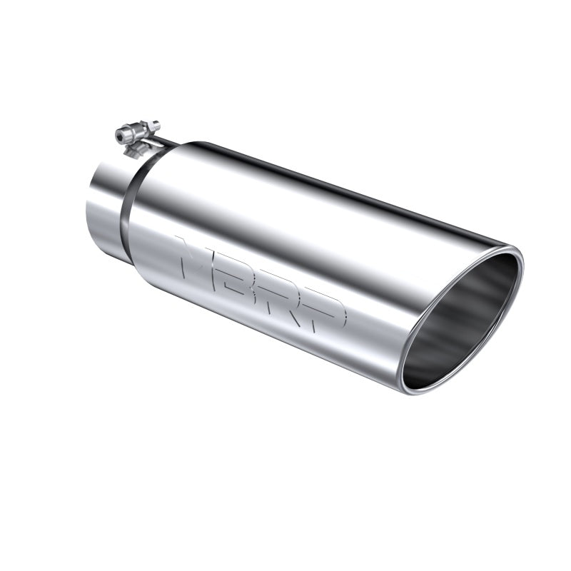MBRP Universal Tip 6in OD Angled Rolled End 5in Inlet 18in Lgth T5125 Photo - Primary