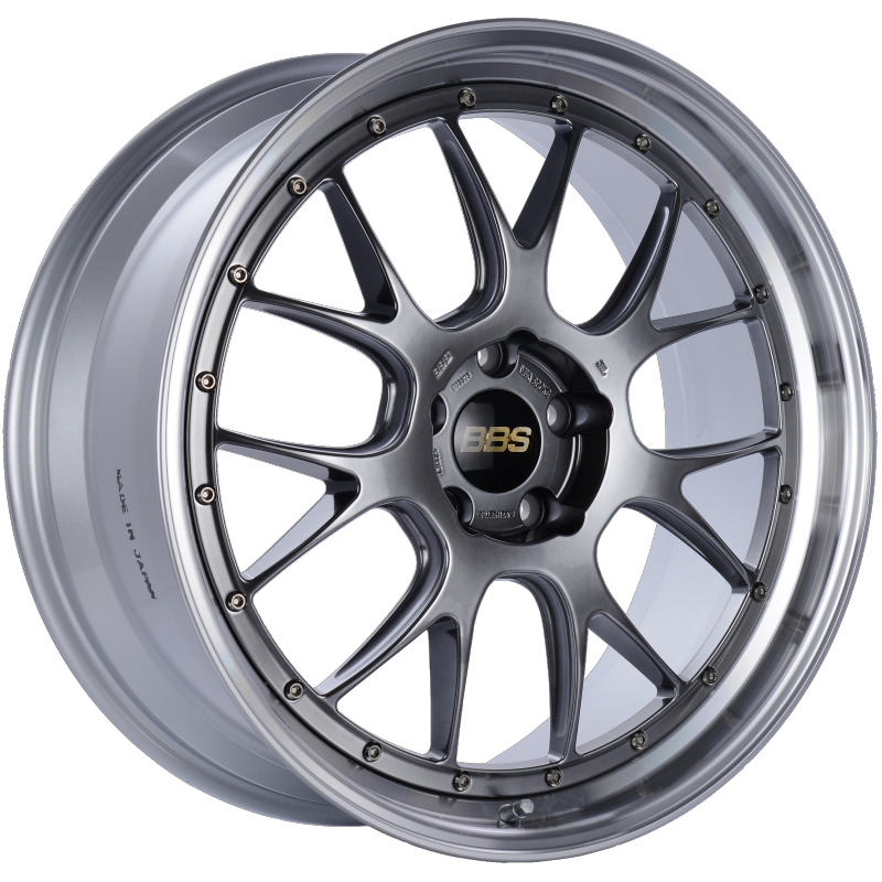 BBS LM-R 21x9 5x120 ET32 Diamond Black Center Diamond Cut Lip Wheel -82mm PFS/Clip Required LM325DBPK LM325DBPK Photo - Primary