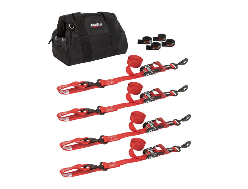 SpeedStrap 1 1/2In UTV Tie-Down Kit - Red 71743 71743 User 1