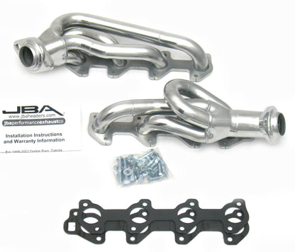 JBA 00-03 Dodge 4.7L PowerTech 1-1/2in Primary Silver Ctd Cat4Ward Header 1949SJS 1949SJS Photo - Primary