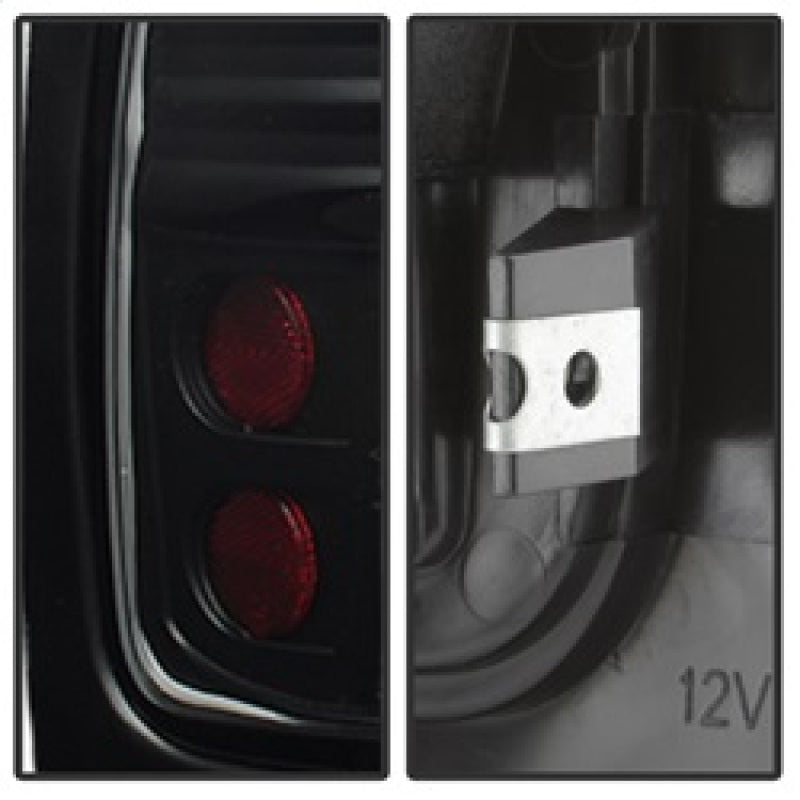 SPYDER Xtune Dodge Ram 1500 94-01 / Ram 2500/3500 94-02 LED Tail Lights Black ALT-ON-DRAM94-LED-BK 5012777 5012777 Photo - Unmounted