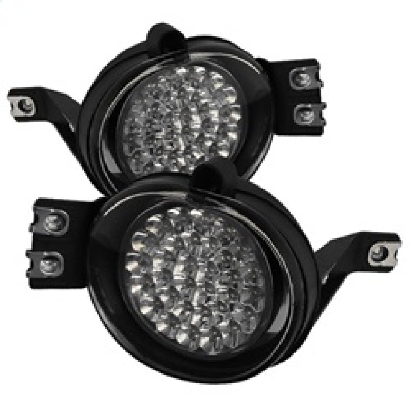 Spyder Dodge Ram 02-08/Durango 04-06 LED Fog Lights w/Switch Clear FL-LED-DRAM02-C 5015600 5015600 Photo - Primary