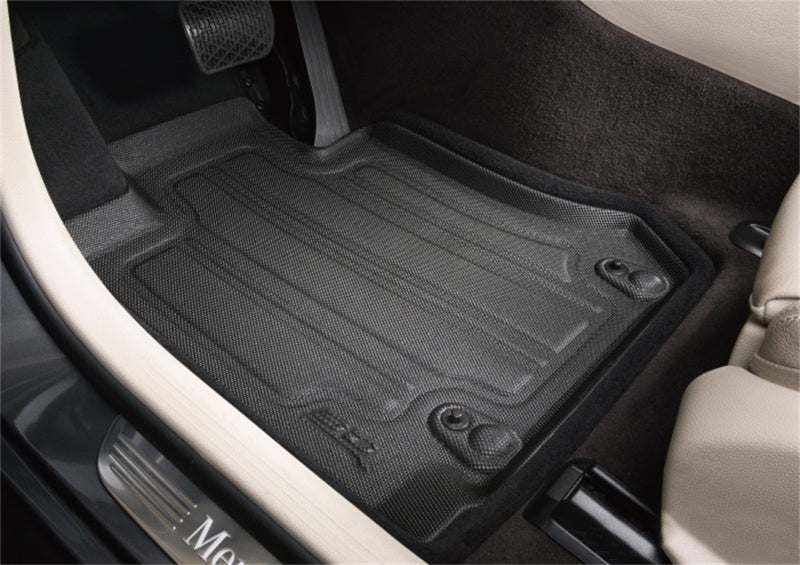 3D MAXpider 19-21 Porsche Cayenne 2021 Cayenne GTS Elegant Hybrid 1st Row Floormat - Black SLPO01914709 SLPO01914709 Photo - Mounted