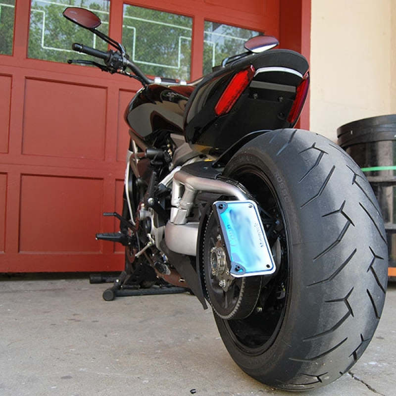 New Rage Cycles 16-24 Ducati XDiavel Side Mount License Plate-2 Position XD-SIDE XD-SIDE Photo - Primary