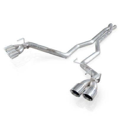 Stainless Works 2012-15 Camaro ZL1 6.2L 3in Catback Dual Chambered Exhaust X-Pipe Resonator Deletes CA12CBL CA12CBL Photo - Primary